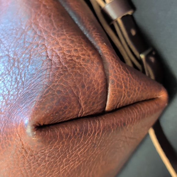 Go Forth Goods Small Whisky Bison Avery Crossbody EUC Retired Color - Picture 5 of 8